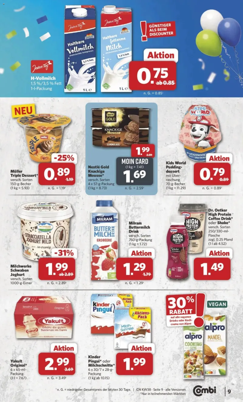 Combi Prospekt vom 14.09.2026, Seite 9