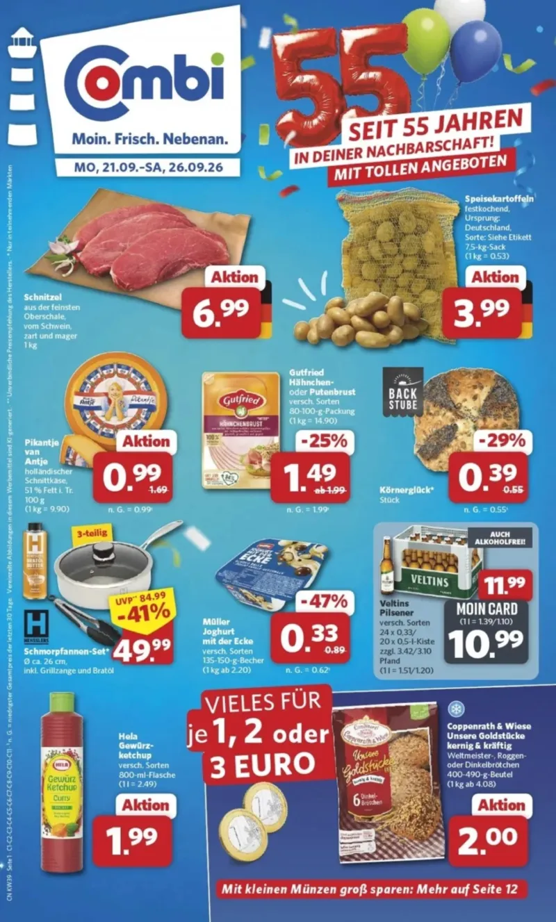 Combi Prospekt vom 21.09.2026, Seite 1