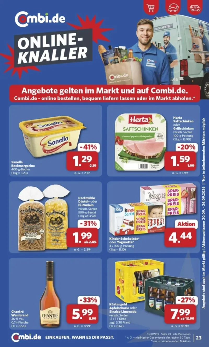 Combi Prospekt vom 21.09.2026, Seite 25