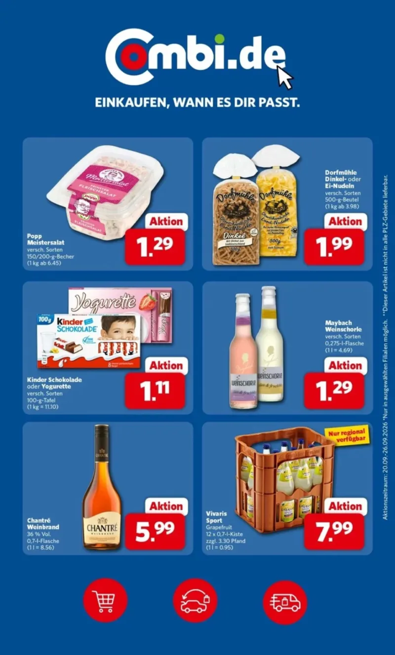 Combi Prospekt vom 21.09.2026, Seite 31