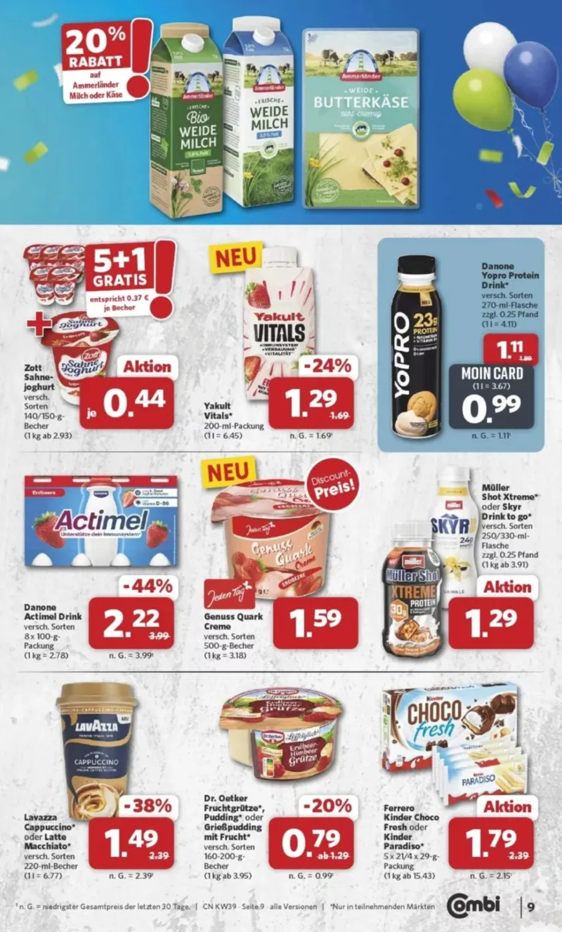 Combi Prospekt vom 21.09.2026, Seite 9
