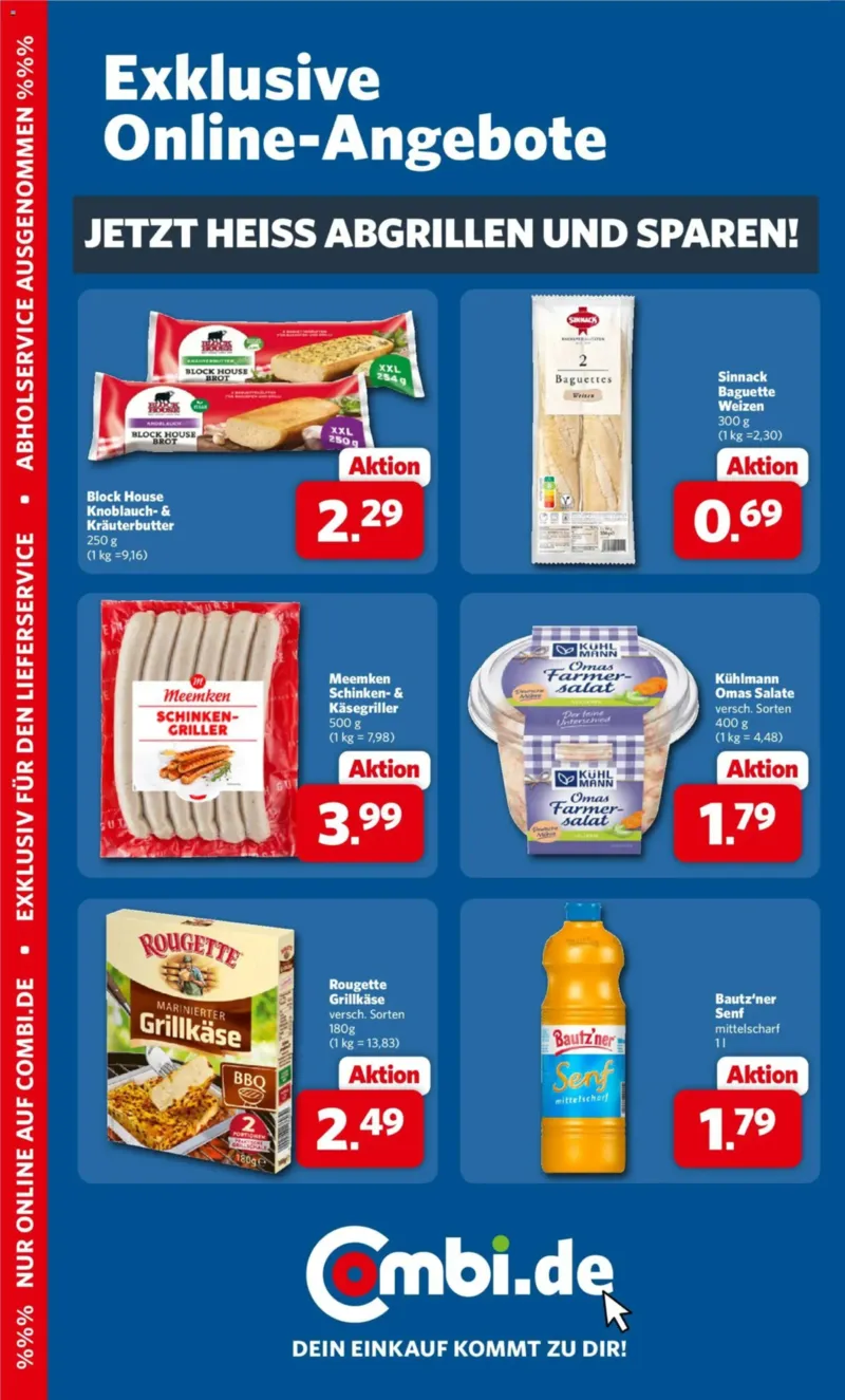 Combi Prospekt vom 27.09.2026, Seite 1