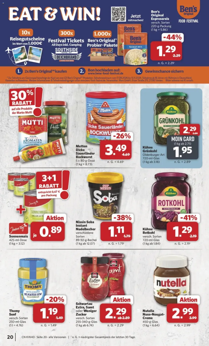 Combi Prospekt vom 28.09.2026, Seite 20