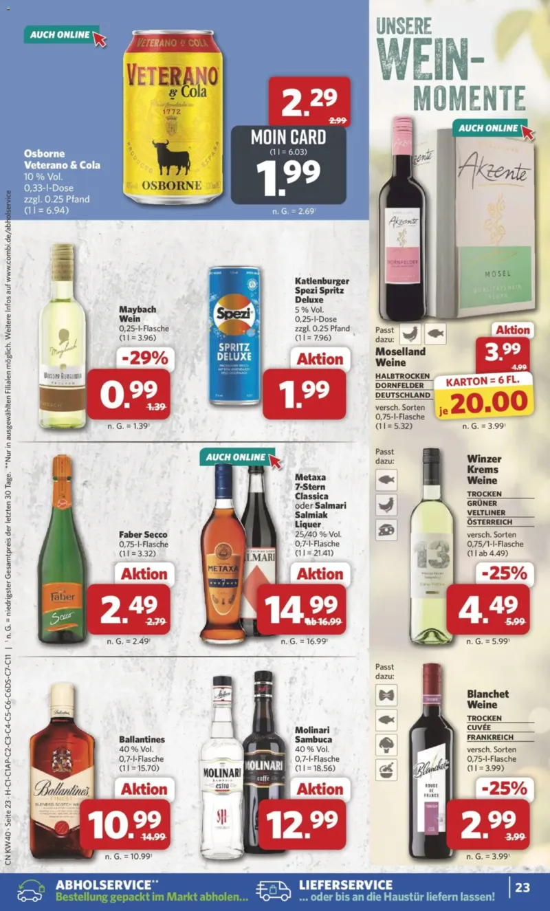 Combi Prospekt vom 28.09.2026, Seite 23