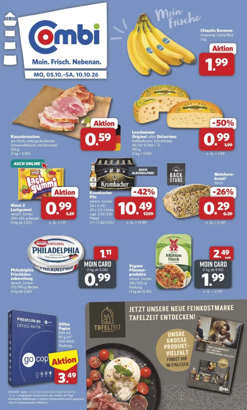 Combi Prospekt vom 05.10.2026, Seite 1
