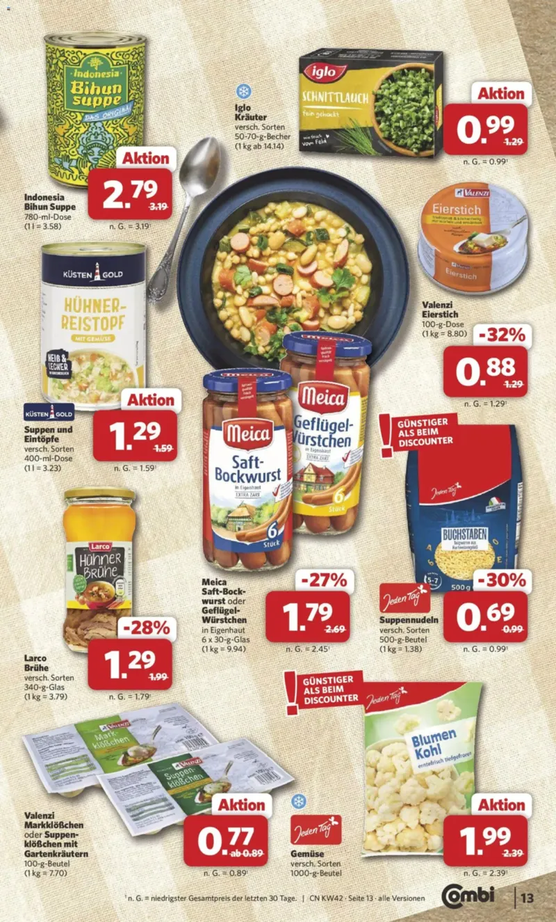 Combi Prospekt vom 12.10.2026, Seite 13