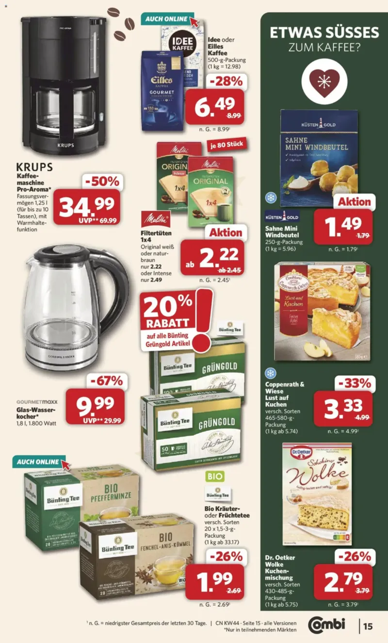 Combi Prospekt vom 26.10.2026, Seite 15