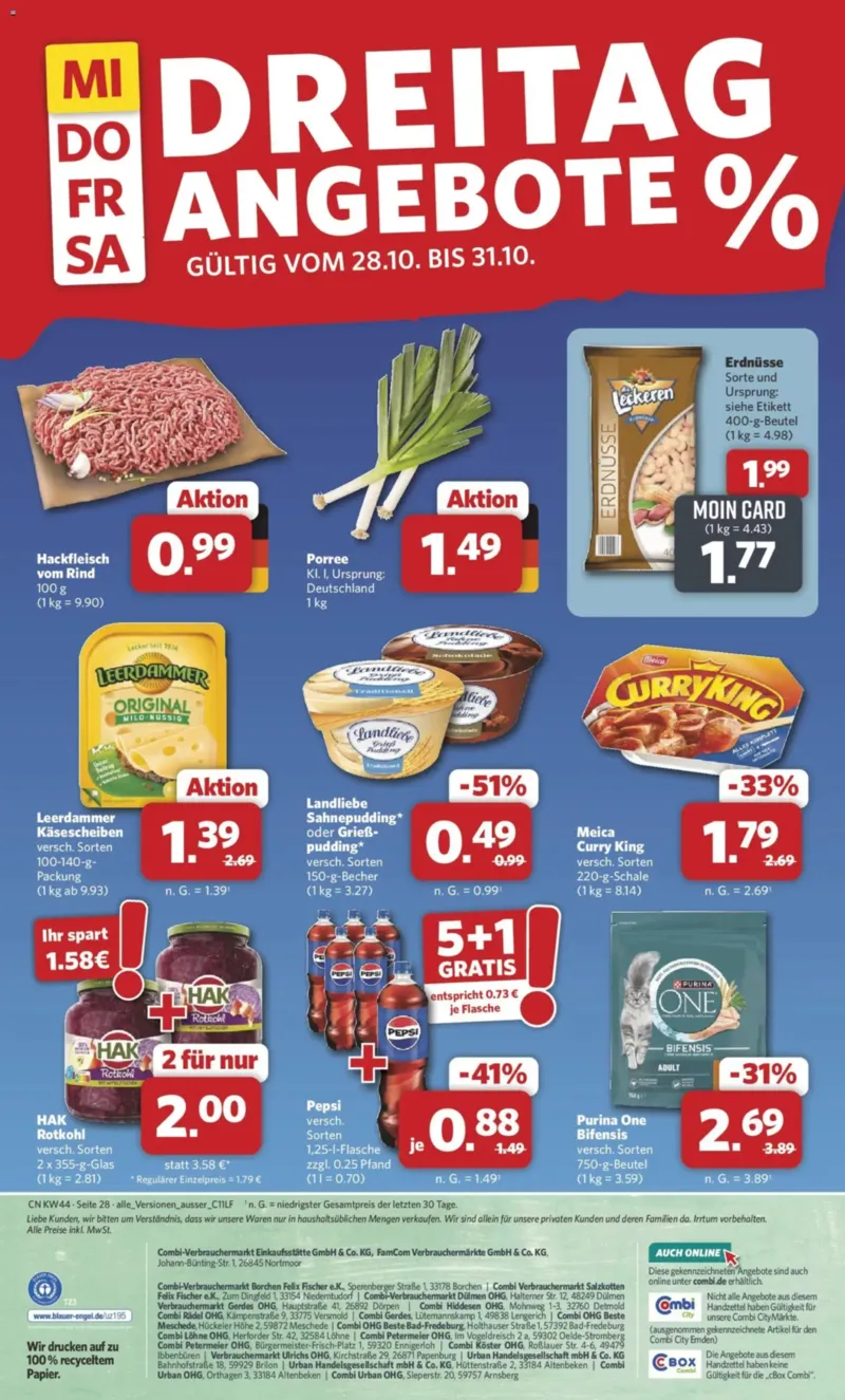 Combi Prospekt vom 26.10.2026, Seite 30