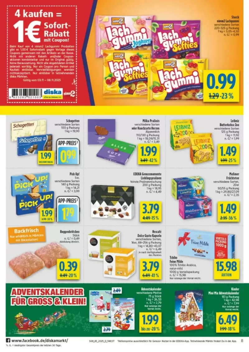 diska Prospekt vom 03.11.2025, Seite 8