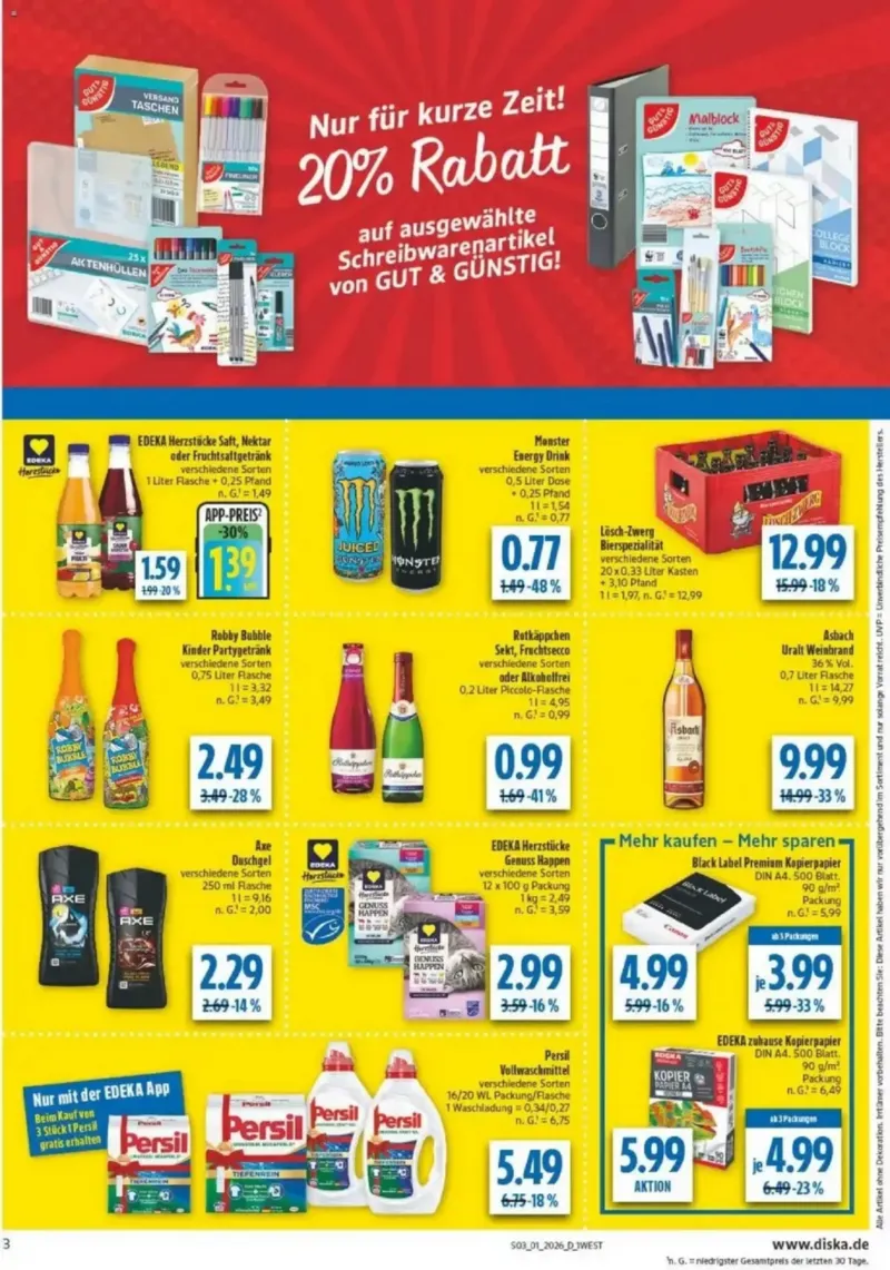 diska Prospekt vom 29.12.2025, Seite 3