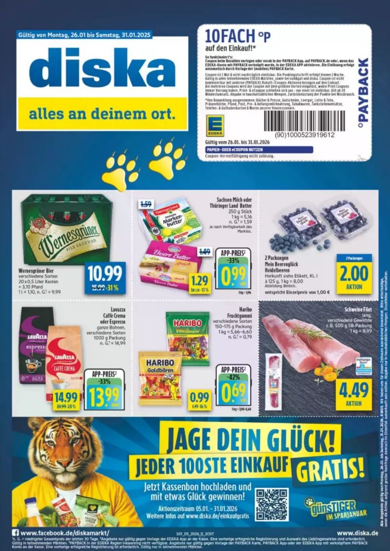 diska Prospekt vom 26.01.2026, Seite 1