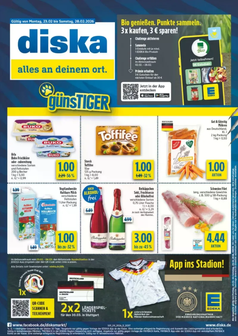 diska Prospekt vom 23.02.2026, Seite 1