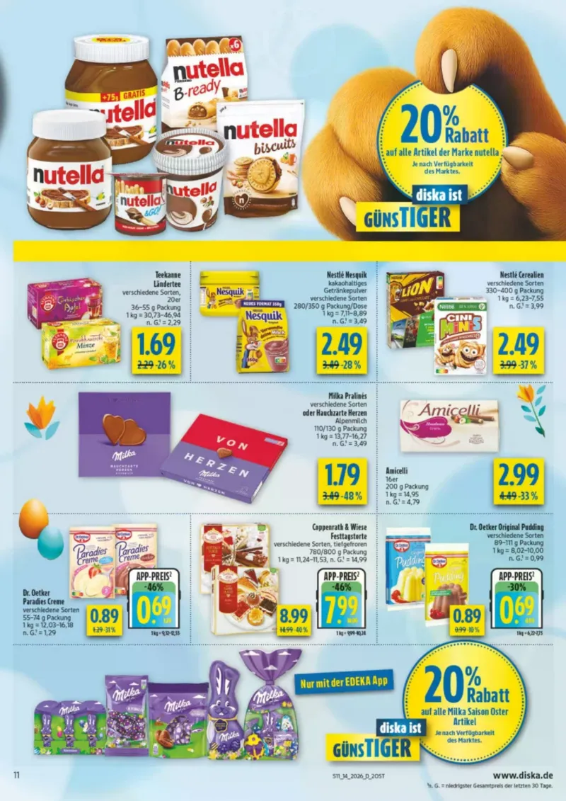 diska Prospekt vom 30.03.2026, Seite 11