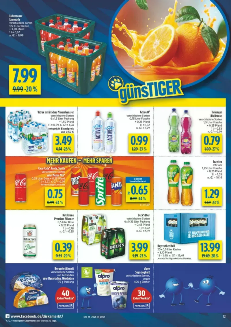 diska Prospekt vom 30.03.2026, Seite 12