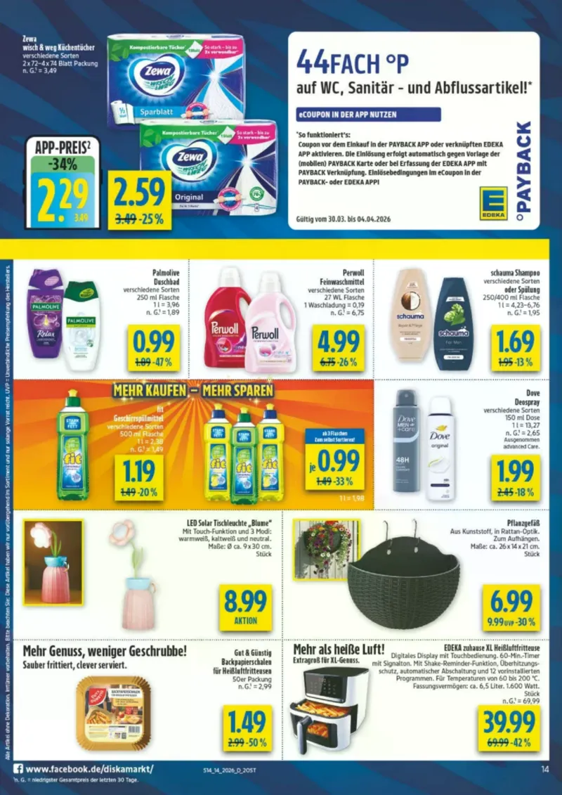 diska Prospekt vom 30.03.2026, Seite 14