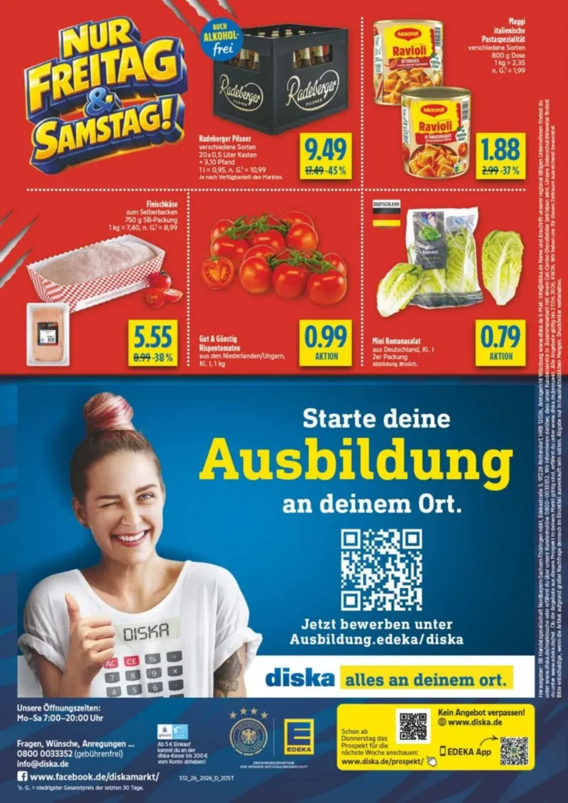 diska Prospekt vom 22.06.2026, Seite 14