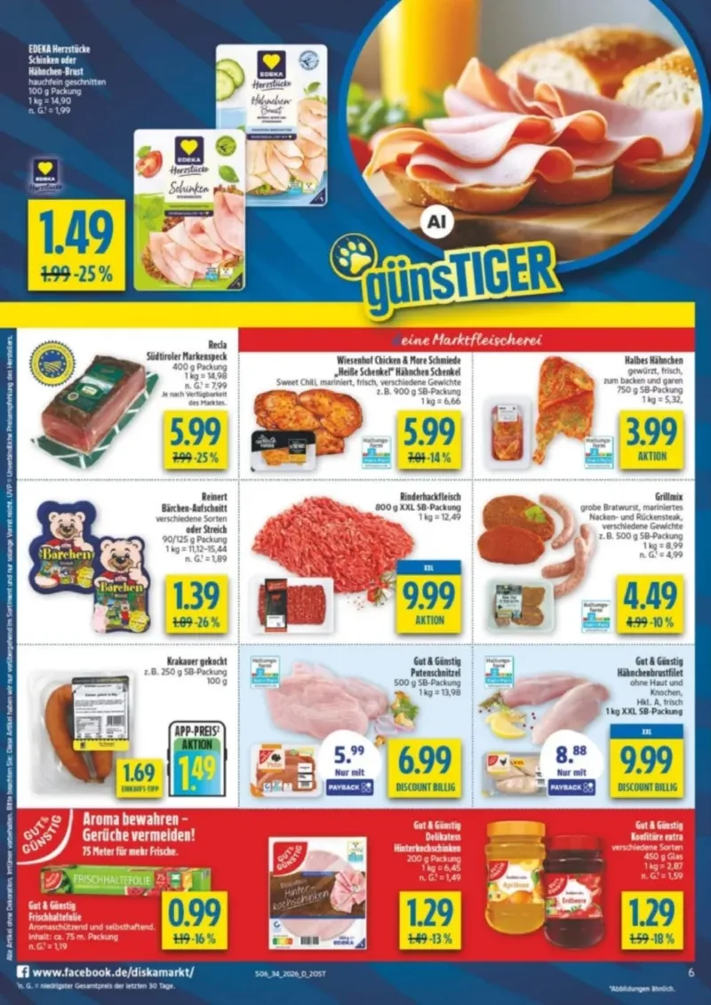 diska Prospekt vom 17.08.2026, Seite 6