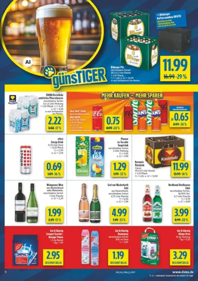 diska Prospekt vom 17.08.2026, Seite 9