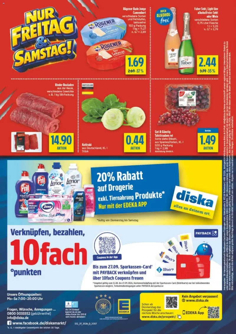 diska Prospekt vom 07.09.2026, Seite 12
