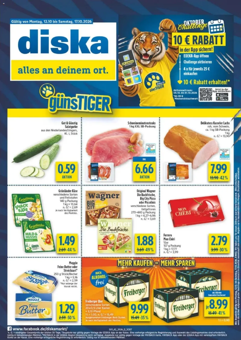 diska Prospekt vom 12.10.2026, Seite 1