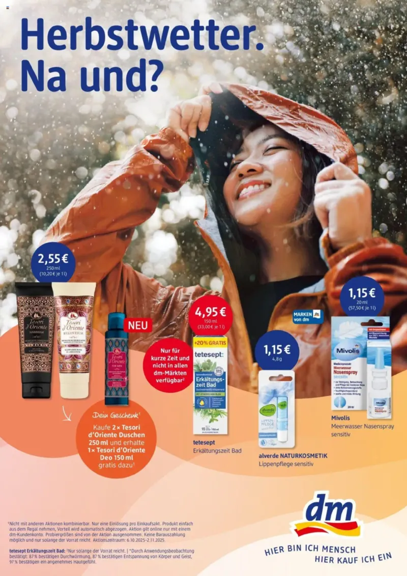 dm Prospekt vom 06.10.2025, Seite 1