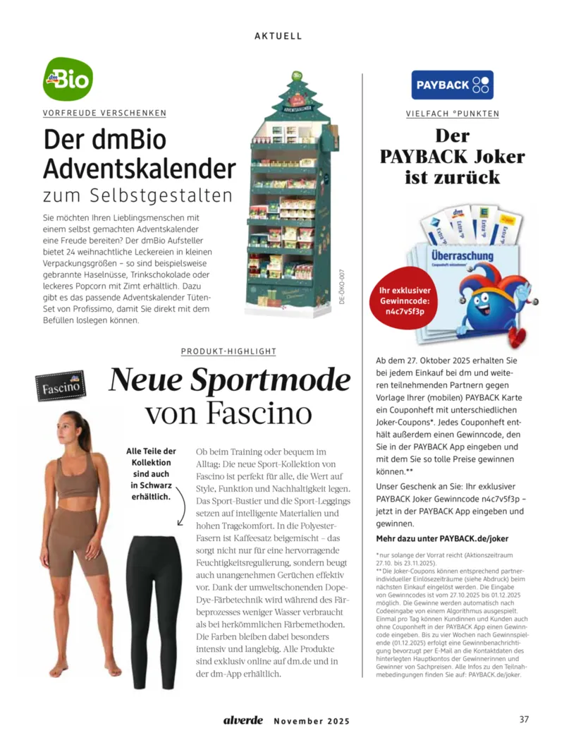 dm Prospekt vom 01.11.2025, Seite 37