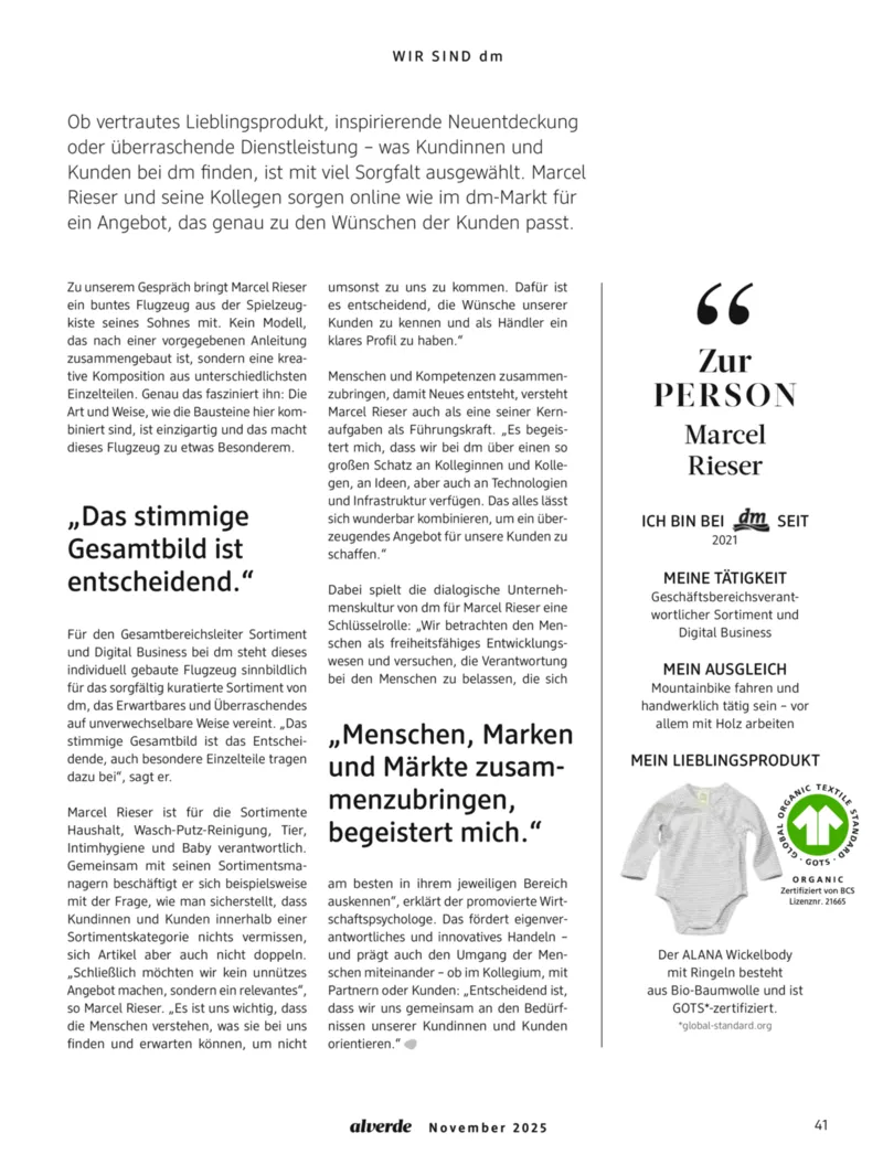 dm Prospekt vom 01.11.2025, Seite 41