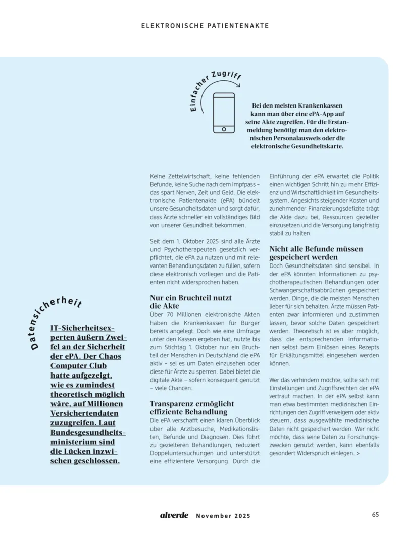 dm Prospekt vom 01.11.2025, Seite 65