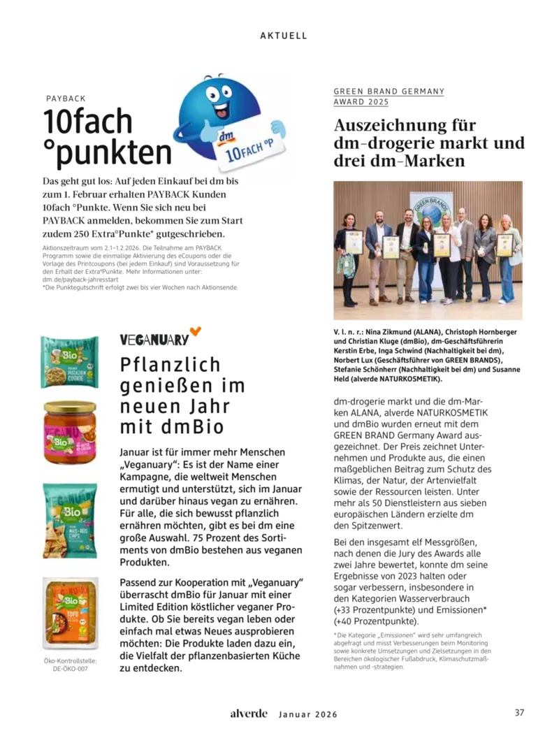 dm Prospekt vom 01.01.2026, Seite 37