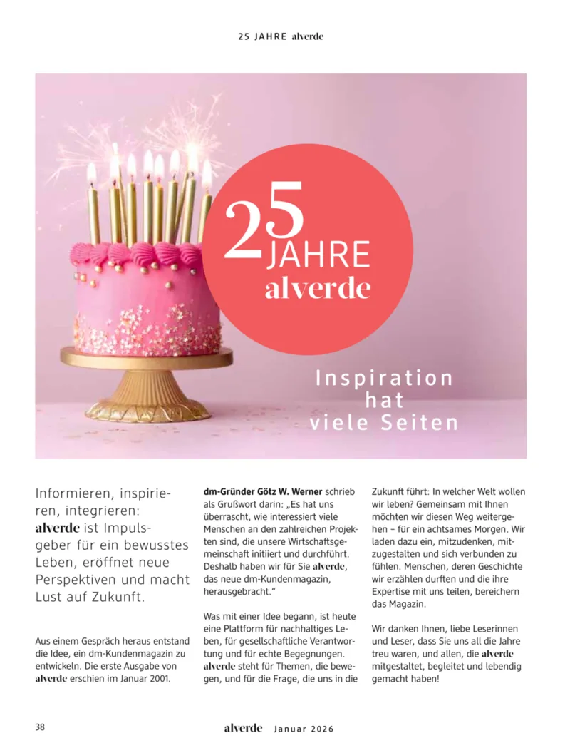 dm Prospekt vom 01.01.2026, Seite 38