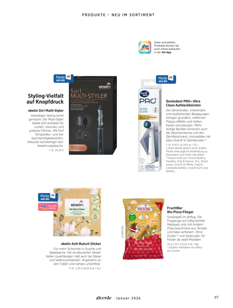 dm Prospekt vom 01.01.2026, Seite 97