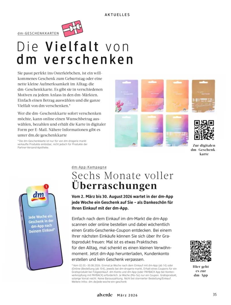 dm Prospekt vom 01.03.2026, Seite 35