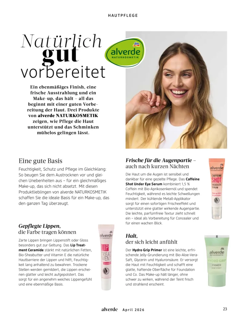 dm Prospekt vom 01.04.2026, Seite 23