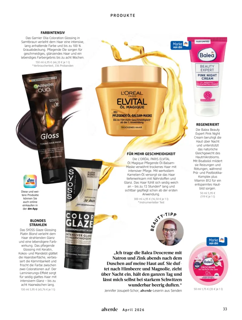 dm Prospekt vom 01.04.2026, Seite 33