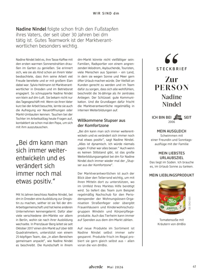 dm Prospekt vom 01.05.2026, Seite 41