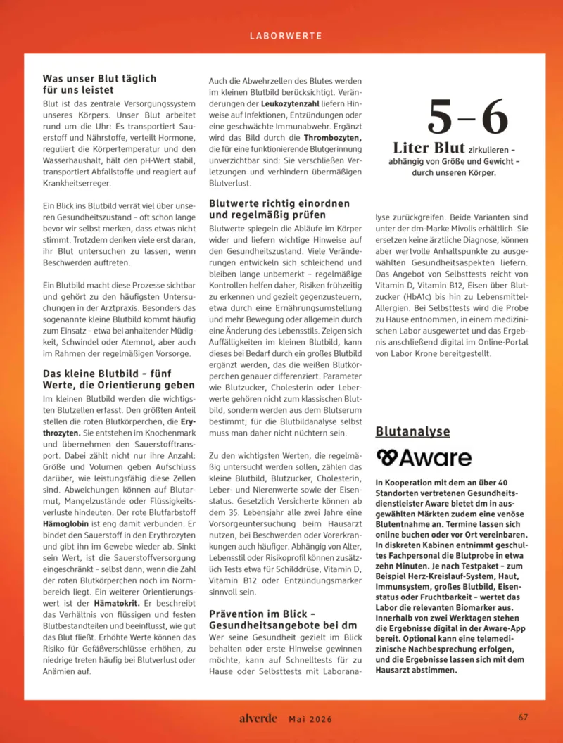 dm Prospekt vom 01.05.2026, Seite 67