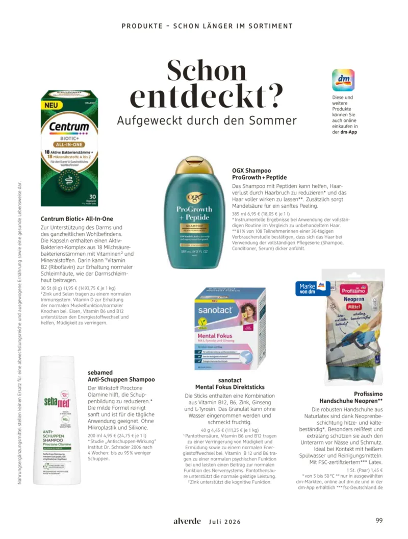 dm Prospekt vom 01.07.2026, Seite 99