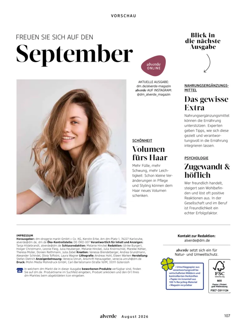 dm Prospekt vom 01.08.2026, Seite 107