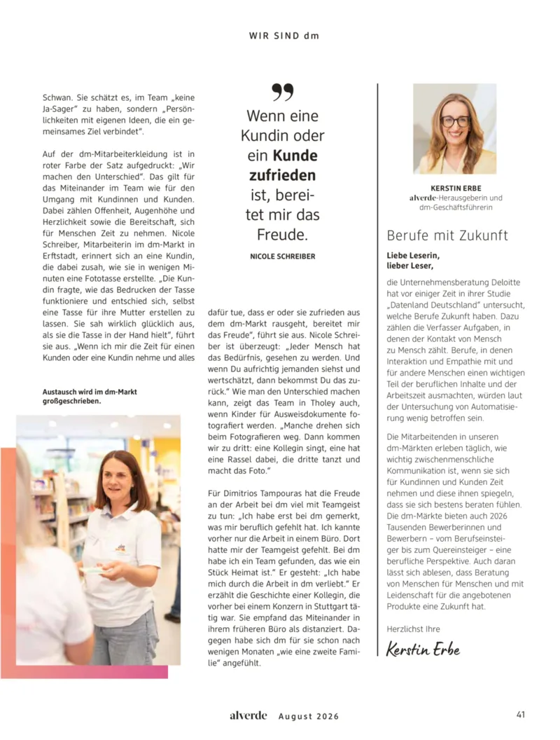 dm Prospekt vom 01.08.2026, Seite 41