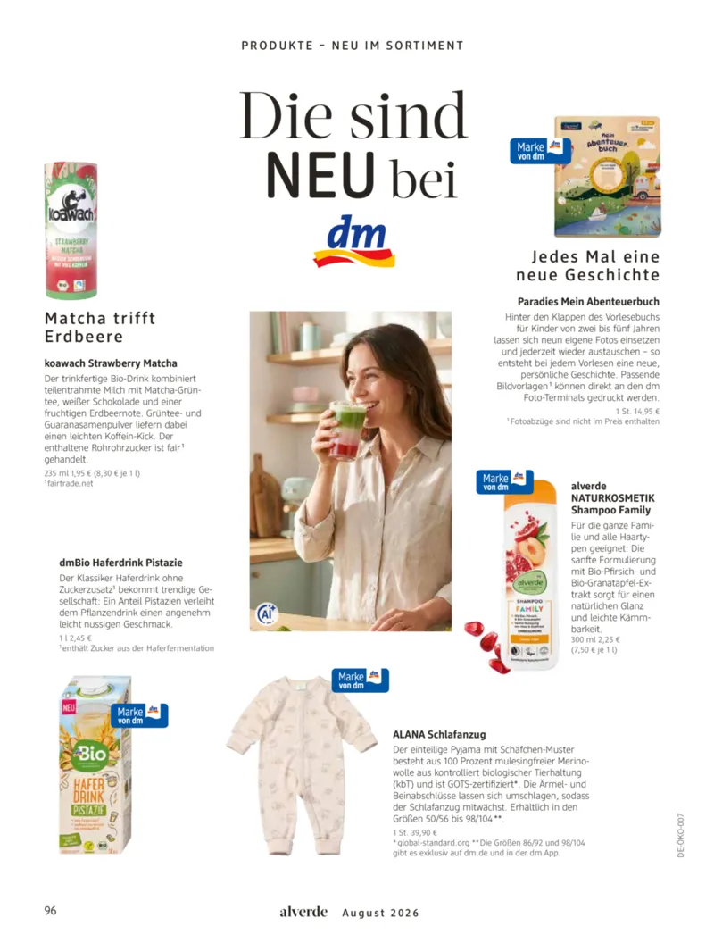 dm Prospekt vom 01.08.2026, Seite 96