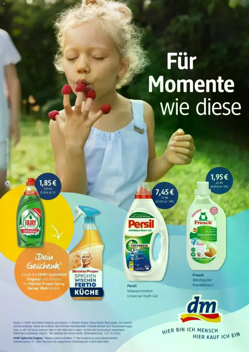 dm Prospekt vom 12.08.2026, Seite 1