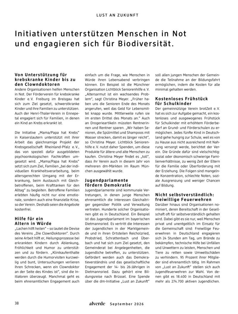 dm Prospekt vom 01.09.2026, Seite 38