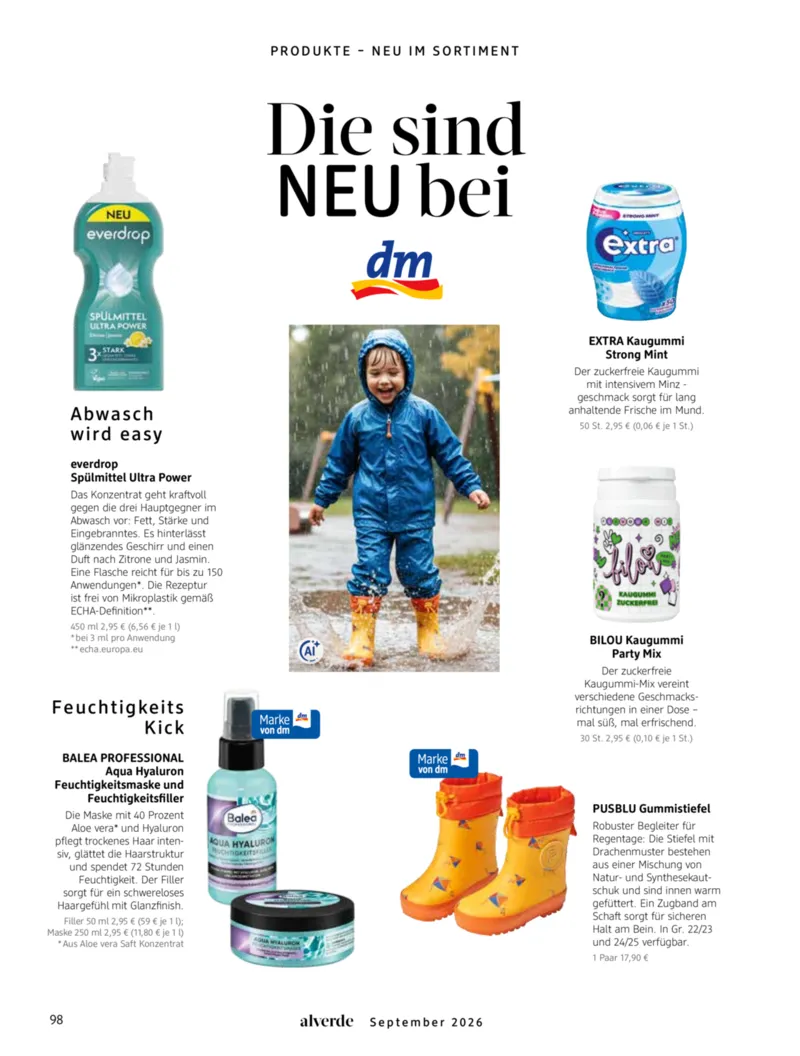 dm Prospekt vom 01.09.2026, Seite 98