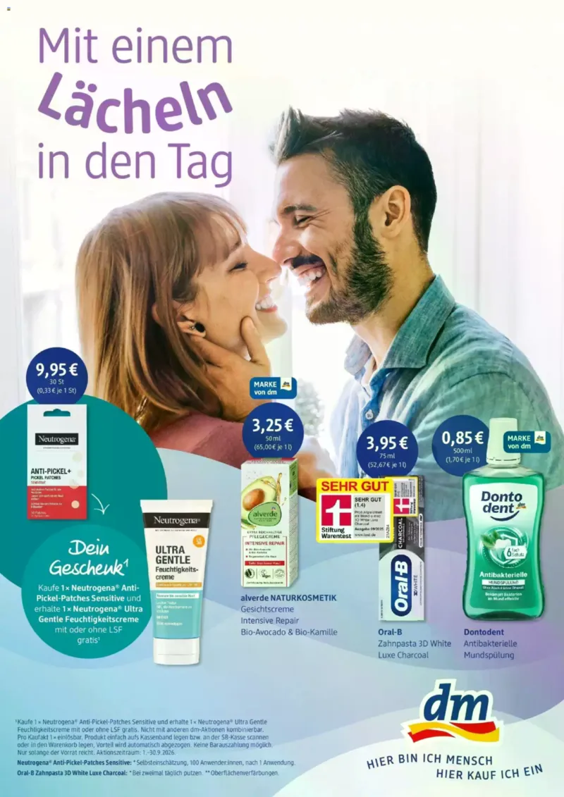 dm Prospekt vom 09.09.2026, Seite 1
