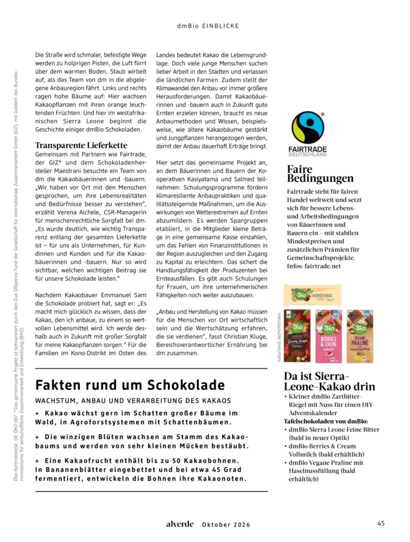 dm Prospekt vom 01.10.2026, Seite 45