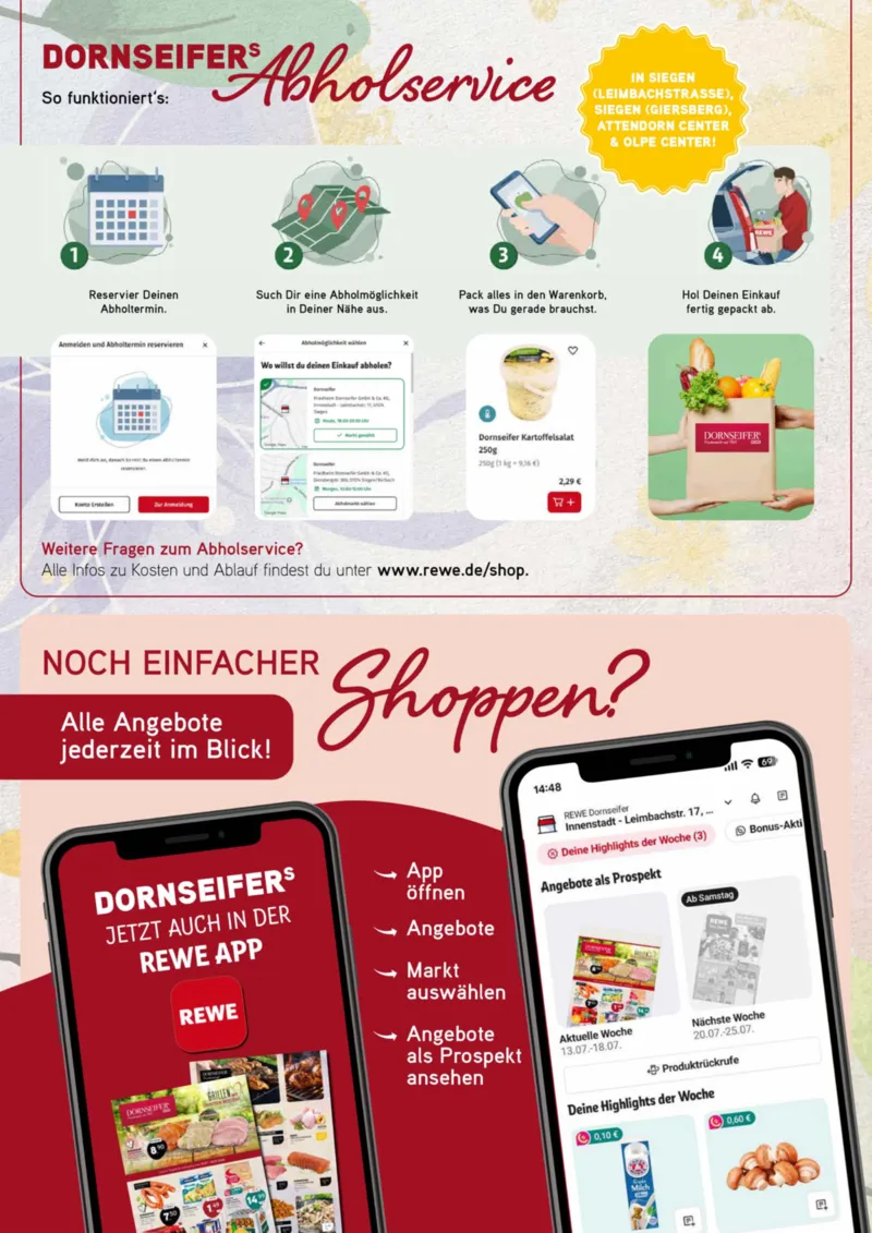 Dornseifer Frischemarkt Prospekt vom 27.07.2026, Seite 10