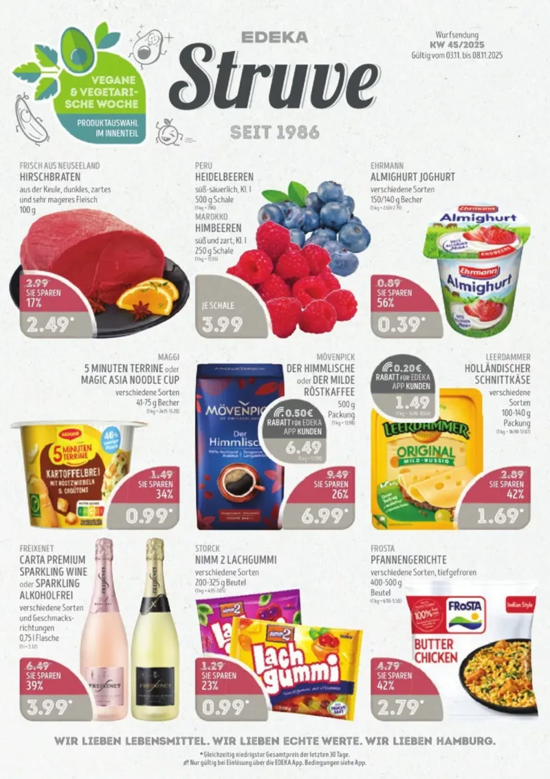 Edeka Struve Prospekt vom 03.11.2025, Seite 1