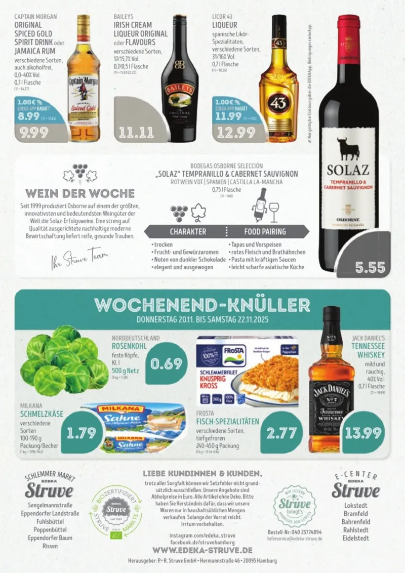 Edeka Struve Prospekt vom 17.11.2025, Seite 16