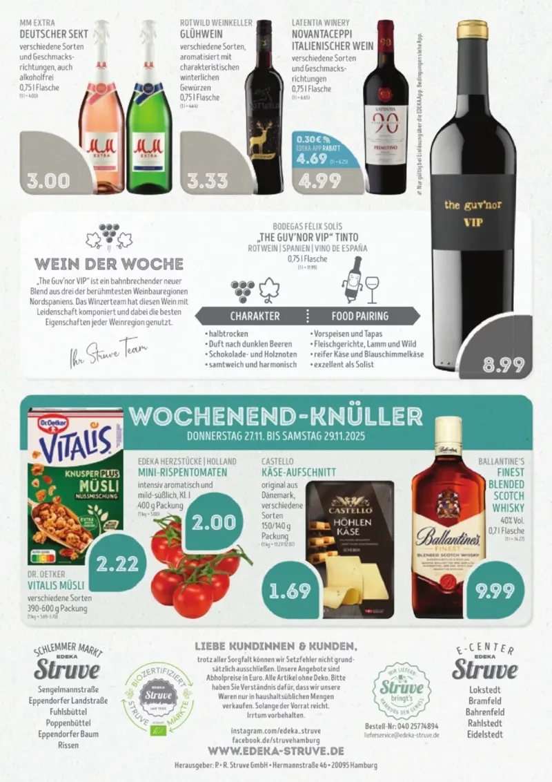 Edeka Struve Prospekt vom 24.11.2025, Seite 16