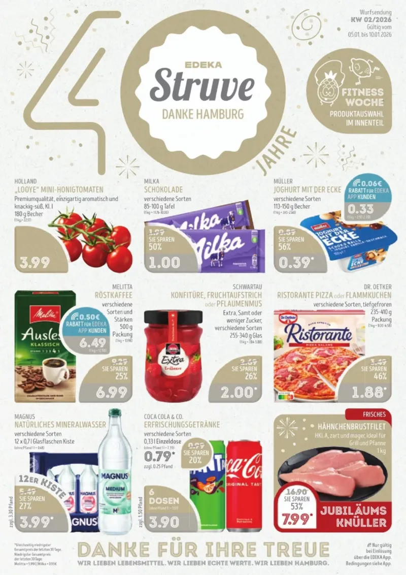 Edeka Struve Prospekt vom 05.01.2026, Seite 1